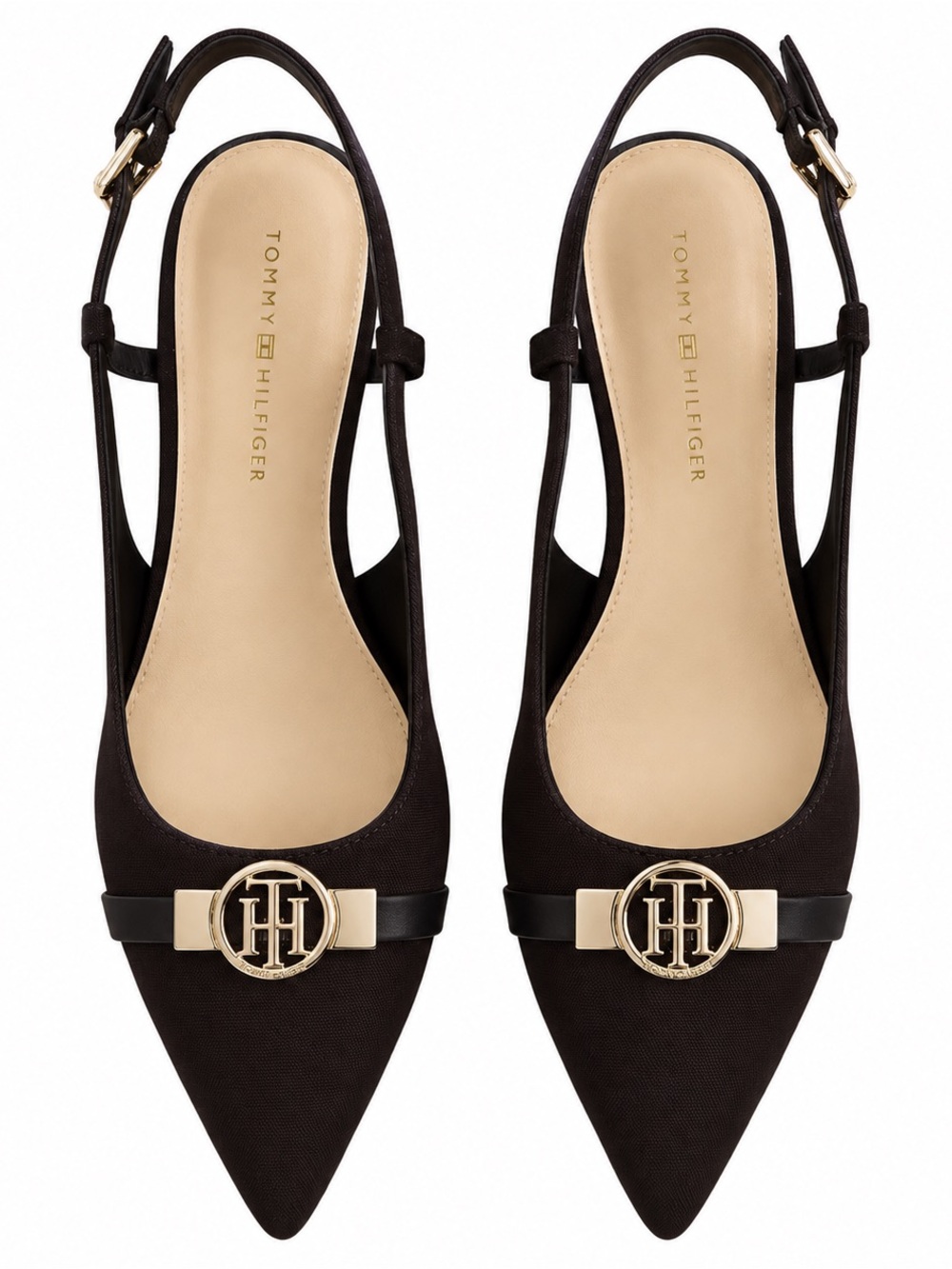 Tommy Hilfiger
Women's  brown saude totate Kitten Heel Dress Pumps size 7.5